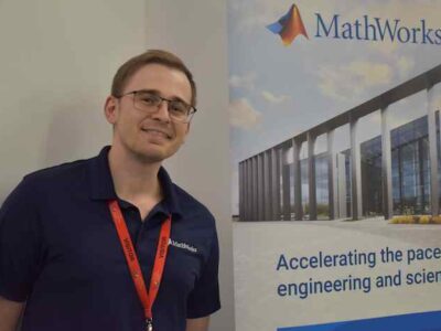 3 - Adam from MathsWorks at the STEM careers event in Bury St Edmunds